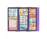 WhiteCoat Clipboard® Trifold - Lilac Primary Care Edition